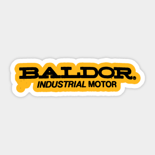 Baldor Industrial Motor Sticker